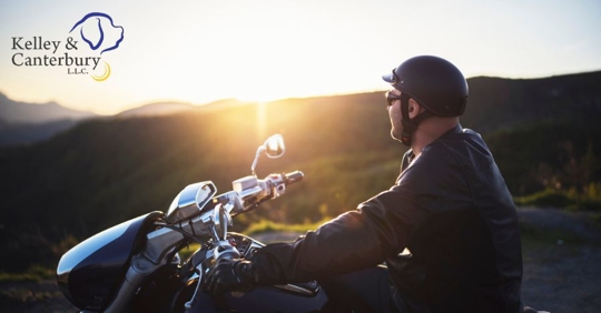 motorcycle ride during sunrise
